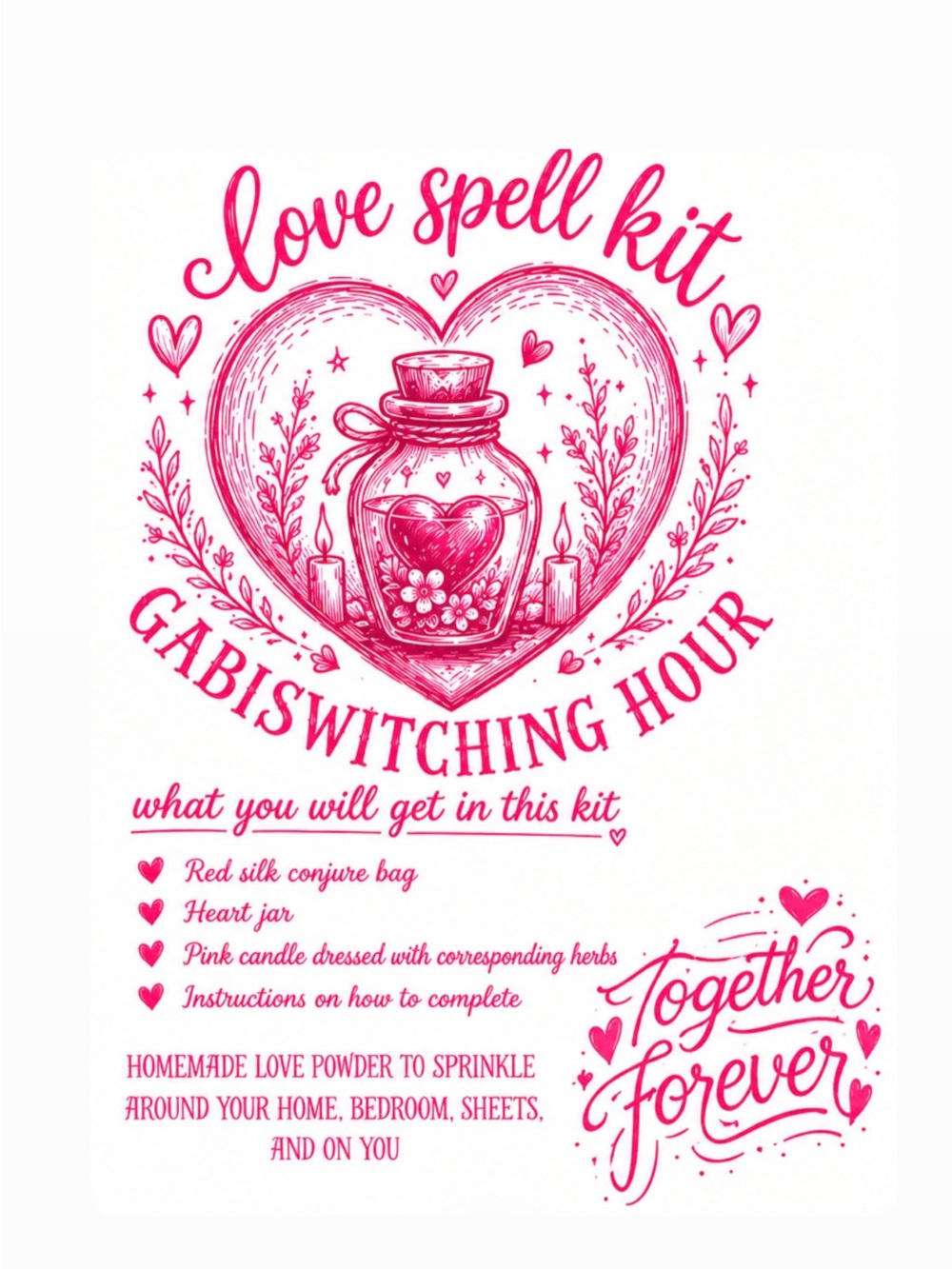 Love Spell Kit- Together Forever 😉💕